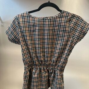 Plaid Short Sleeve shirt